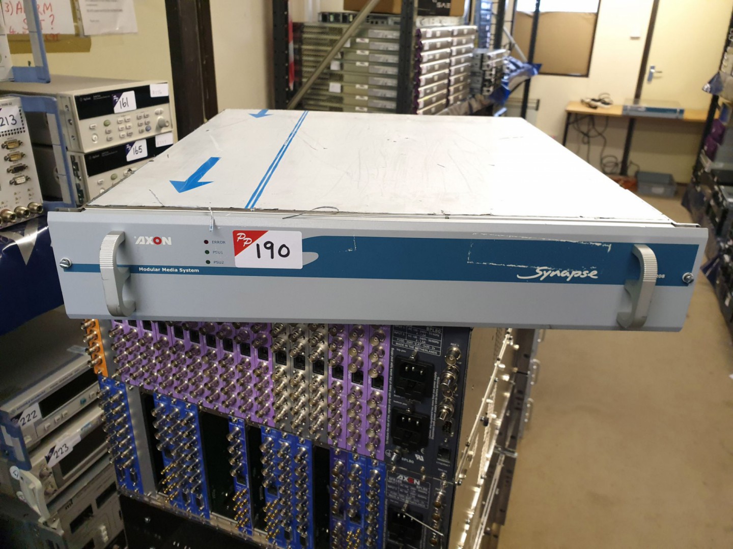 Axon Synapse SFR80 modular media chassis inc: 1x H...