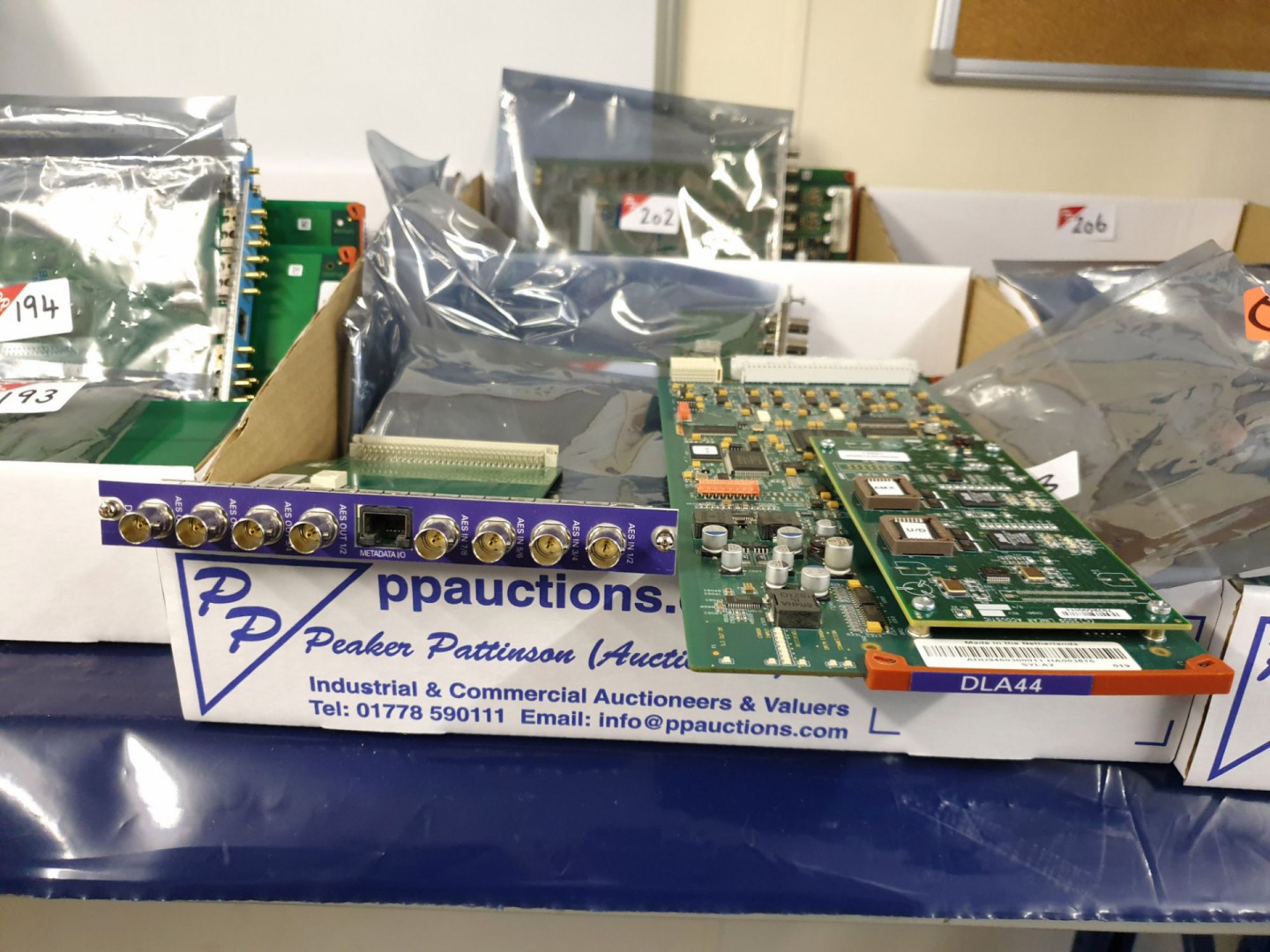 Axon DLA44 front & rear input card