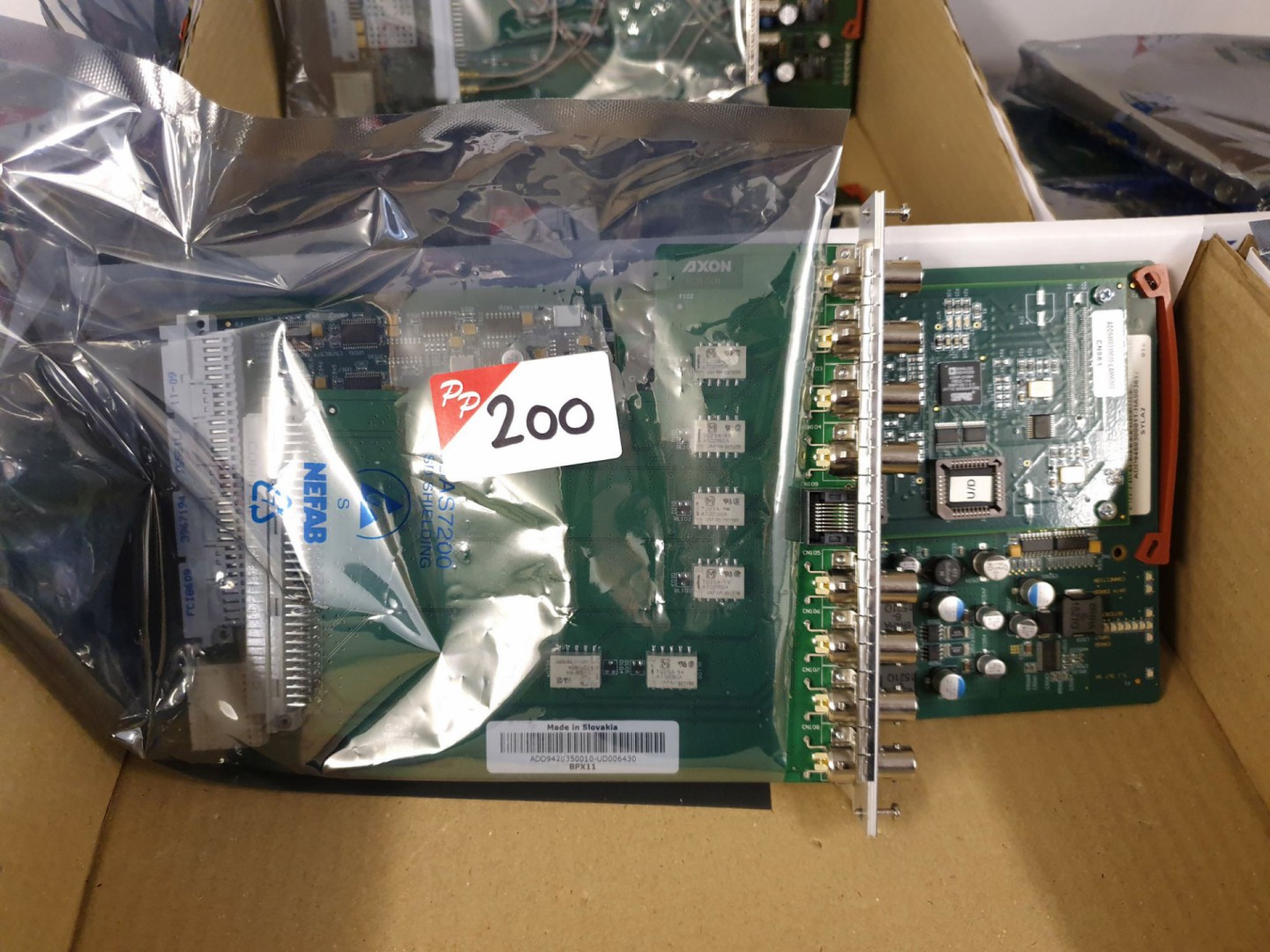 Axon DLA44 front & rear input card