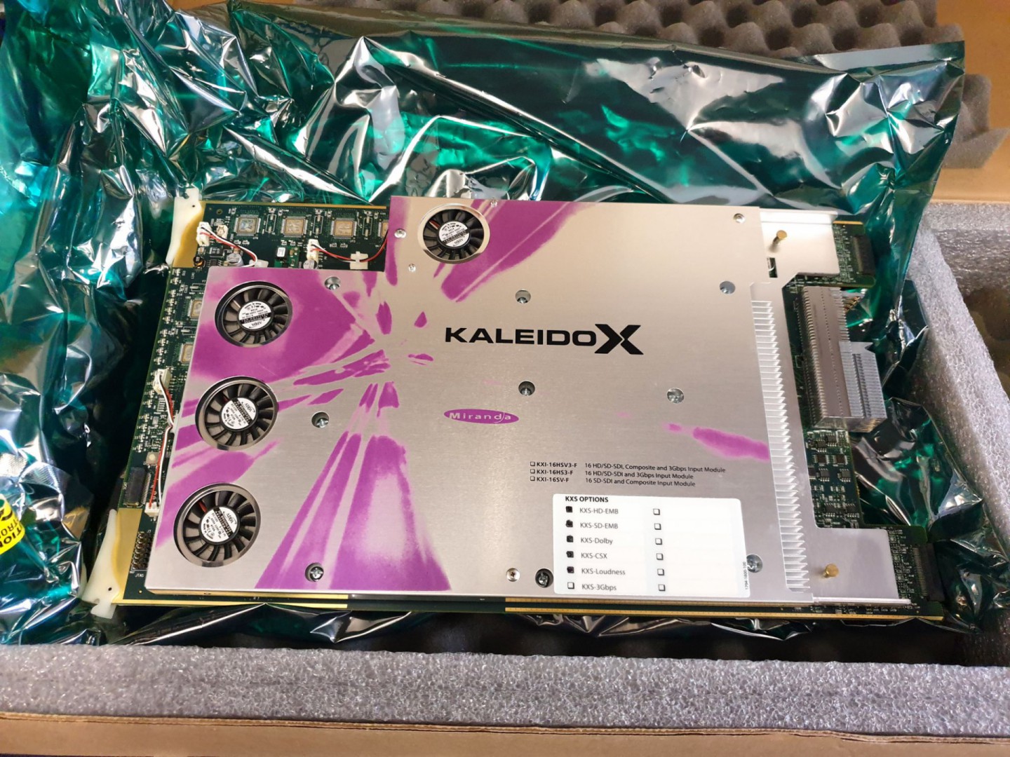 Miranda Kaleido X KSI-16HSE, 16 HD/SD-SDi & 3 Gbps...