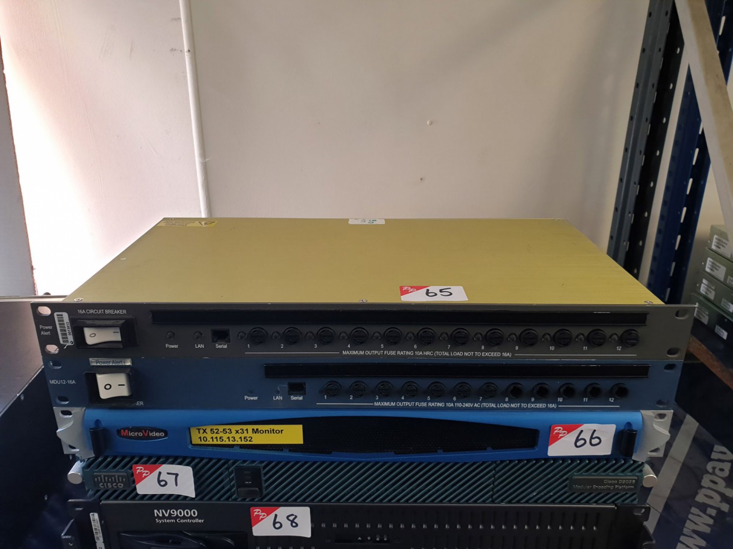 2x 12 way MDU's
