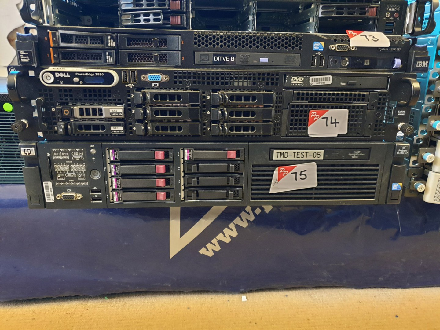 HP Proliant DL380 G7 rack type server - Pleas...