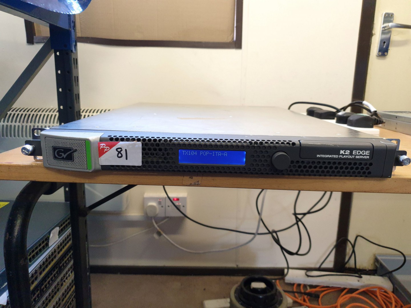Grass Valley K2 edge integrated playout server