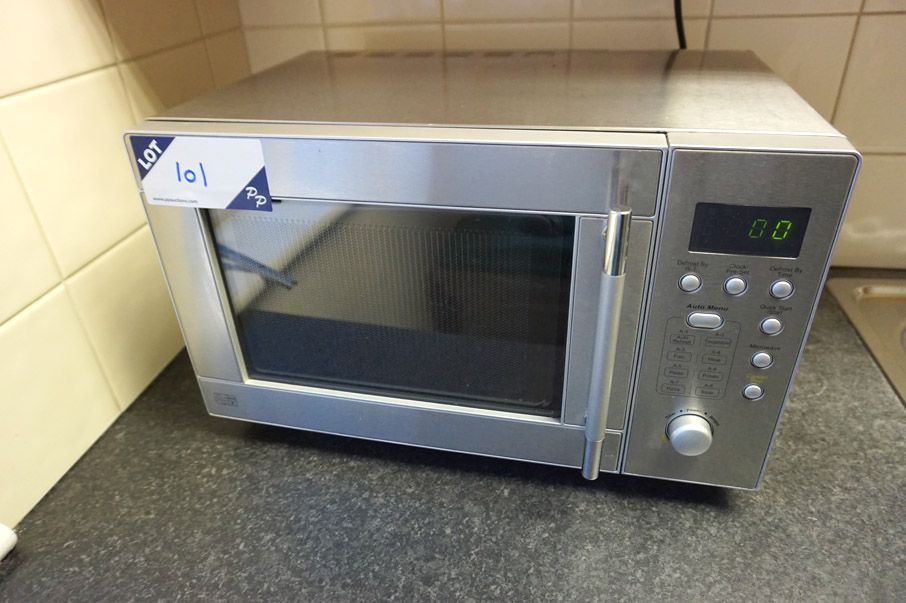 Sainsburys 20ltr stainless steel digital microwave...