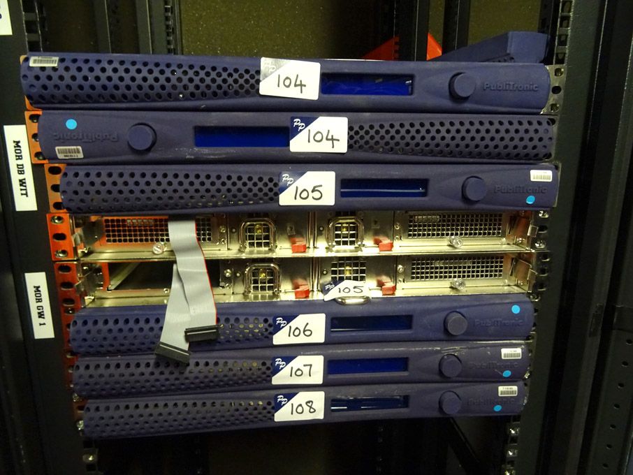 3x Grass valley (Plubtronic) MPSBV video servers