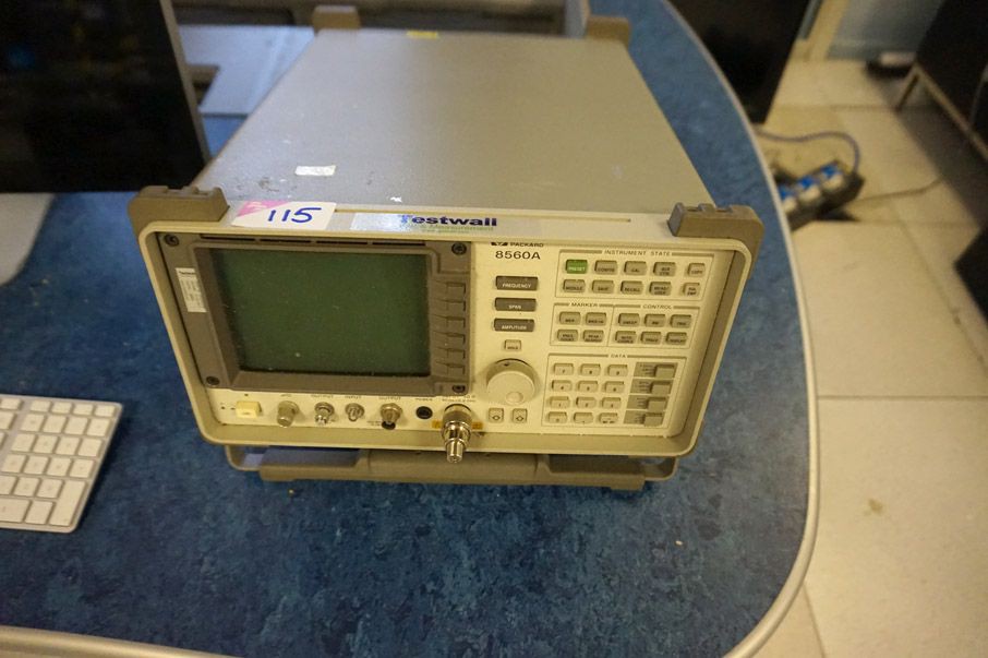 HP 8560A spectrum analyser, 50Hz-2.9GHz