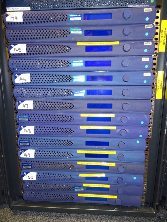 2x Grass valley (Plubtronic) MPSBV video servers