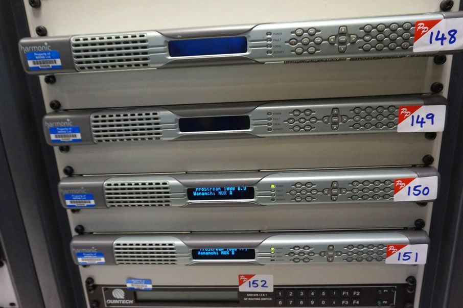 Harmonic R-PRM-1K-CHS-AC-1G-1L digital video multi...