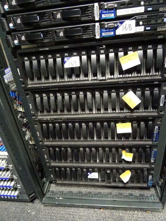 5x IBM EXP810 system storage unit, 16x 750GB hard...