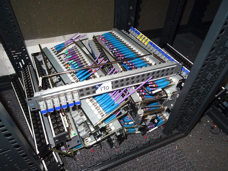 Qty BES etc 1U 24 way patch panels