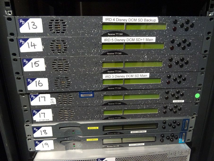 2x Tandberg TT1260 receiver