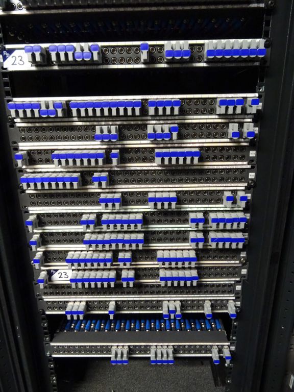10x BES 1U 32 way patch bays