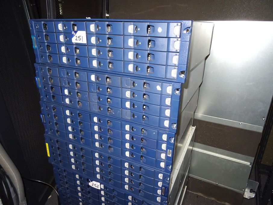 4x RF-1600FC data stores, 16x hard drives