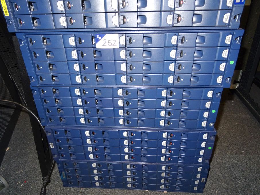 4x RF-1600FC data stores, 16x hard drives