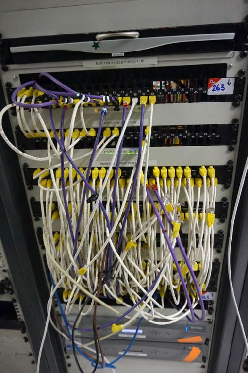 Qty various 48 way network patch panels