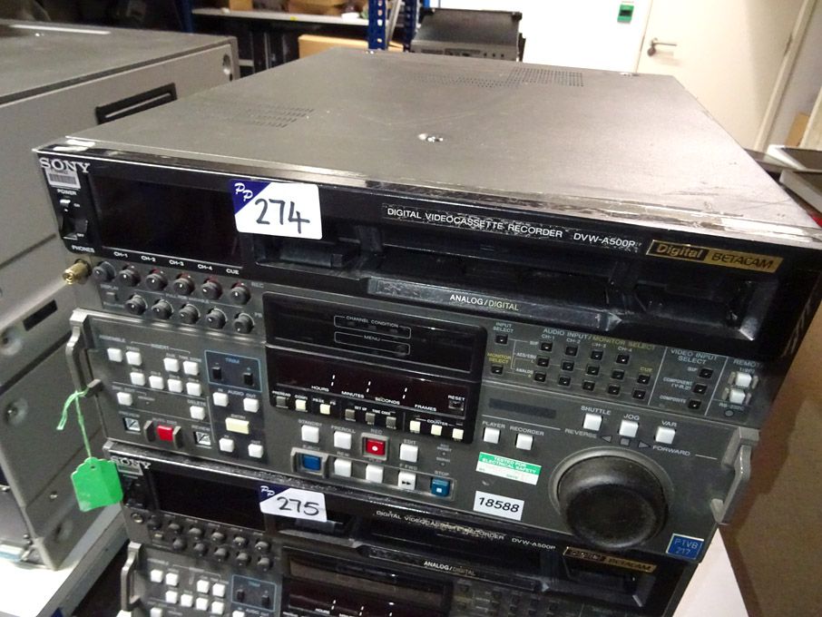 Sony Digital Betacam DVW-A500P digital video casse...
