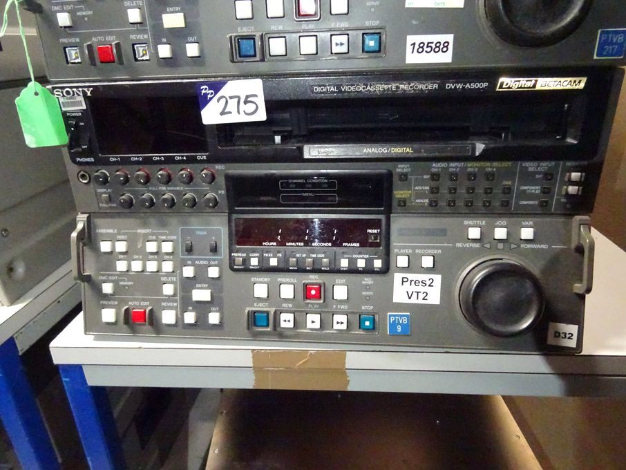 Sony Digital Betacam DVW-A500P digital video casse...