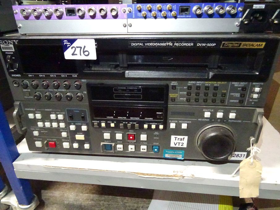 Sony Digital Betacam DVW-500P digital video casset...