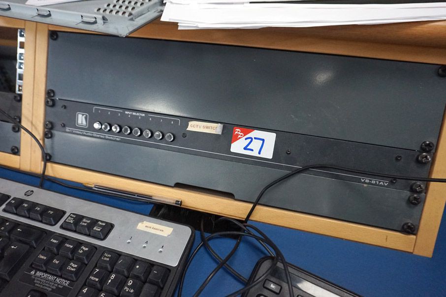 Kramer VS-81AV 8x1 video / audio stereo switcher