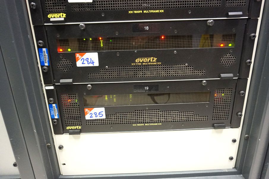 Evertz Exponent 500FR compact distribution frame w...