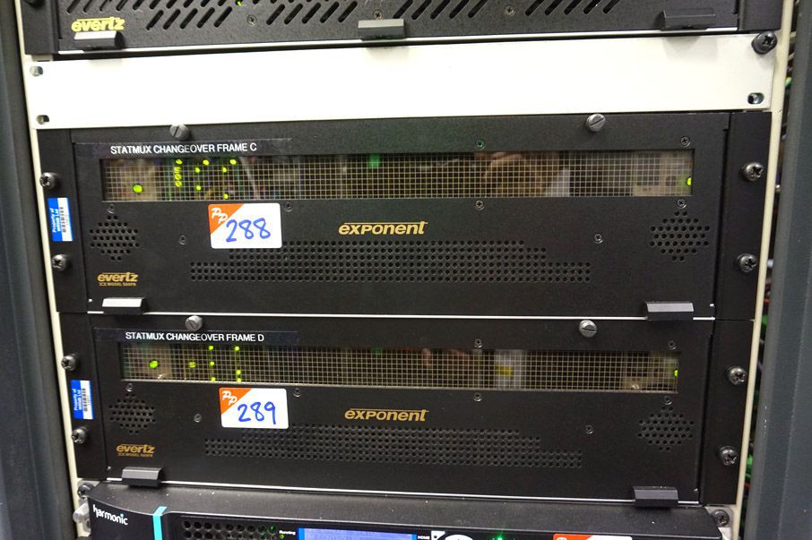 Evertz Exponent 500FR compact distribution frame w...