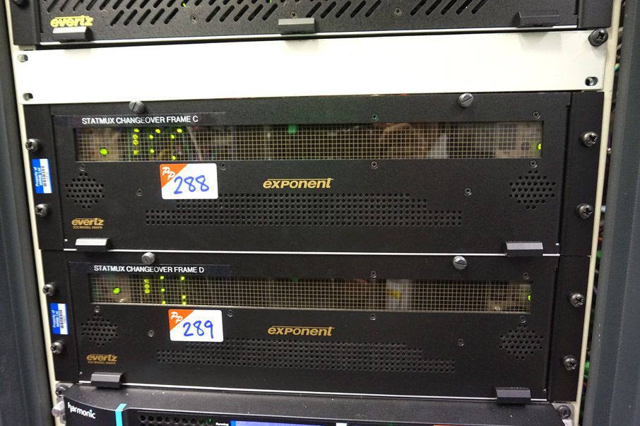 Evertz Exponent 500FR compact distribution frame w...