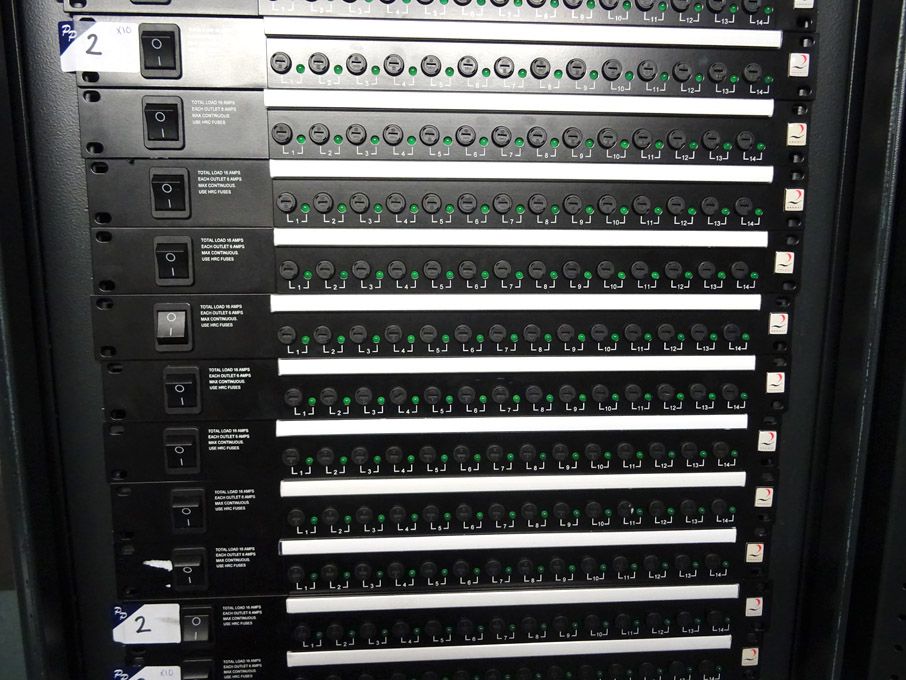 10x Argosy 14 way MDU's, 16A total load