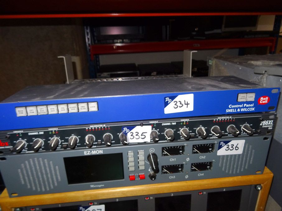 Snell & Wilcox Roll Call control panel