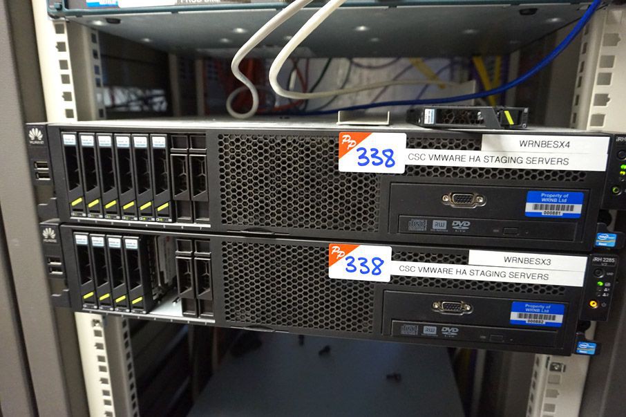 2x Huawei RH2285 V2 staging servers