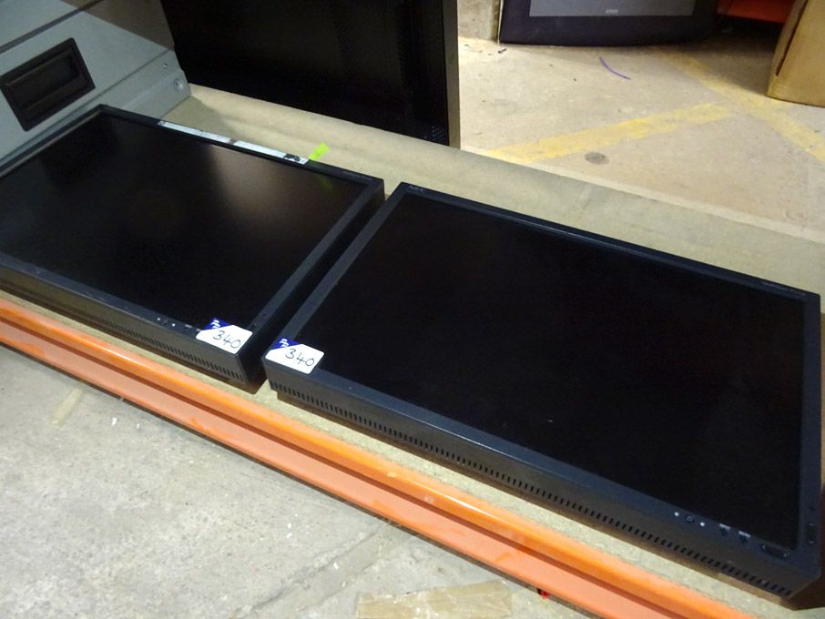 2x NEC Multisync P221W LCD monitor