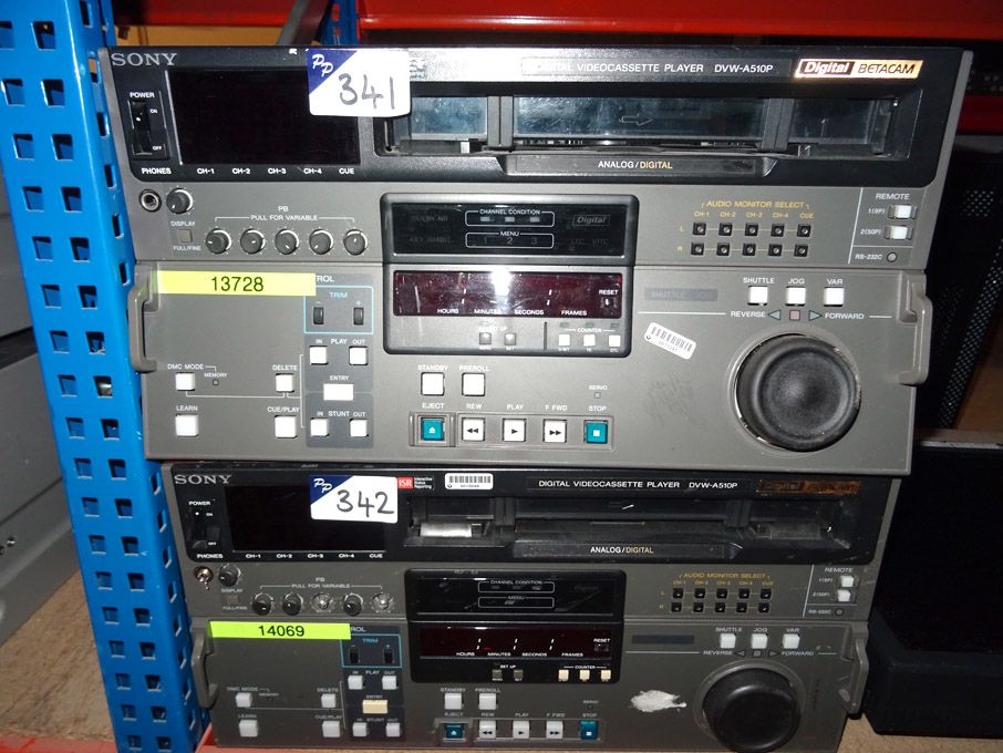 Sony Digital Betacam DVW-A510P digital video casse...
