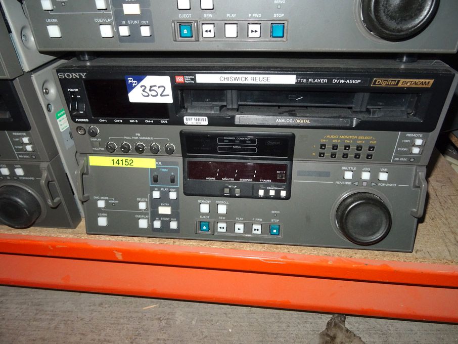 Sony Digital Betacam DVW-A510P digital video casse...