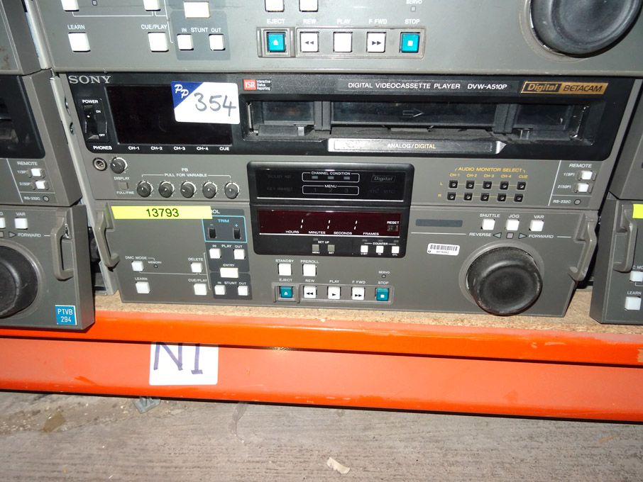 Sony Digital Betacam DVW-A510P digital video casse...