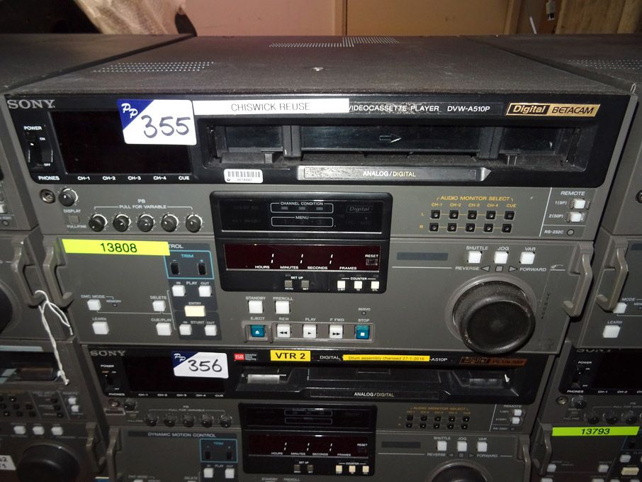 Sony Digital Betacam DVW-A510P digital video casse...