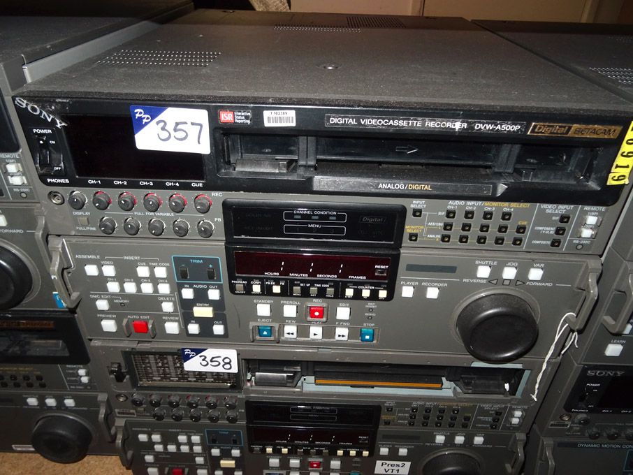 Sony Digital Betacam DVW-A500P digital video casse...