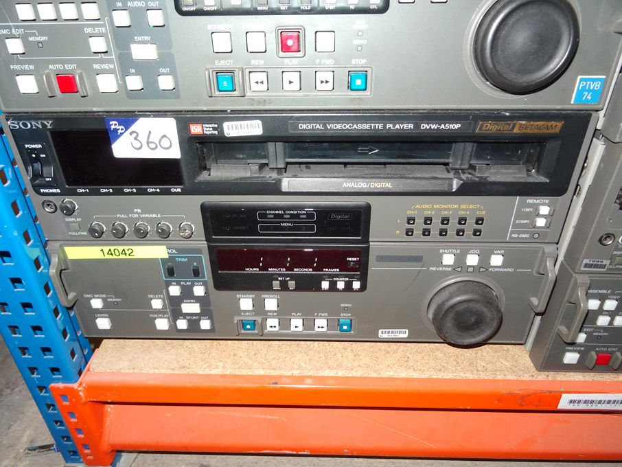 Sony Digital Betacam DVW-A510P digital video casse...