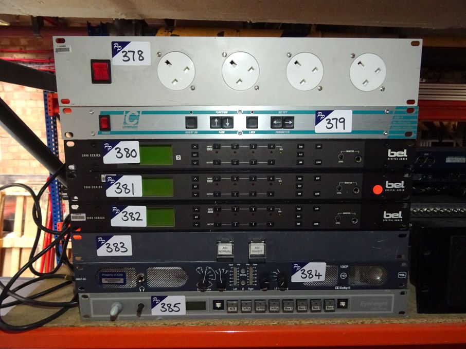 TSL AMU1-3G audio monitoring unit