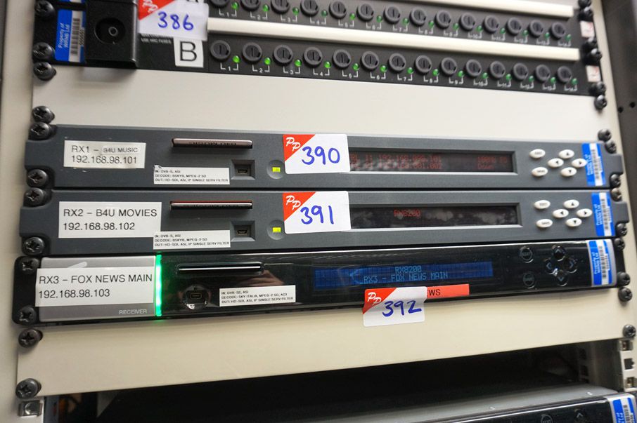 Tandberg RX8200 rack type receiver
