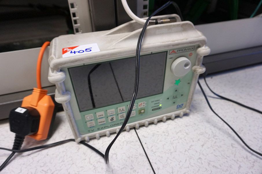 Promax TV Explorer II signal meter