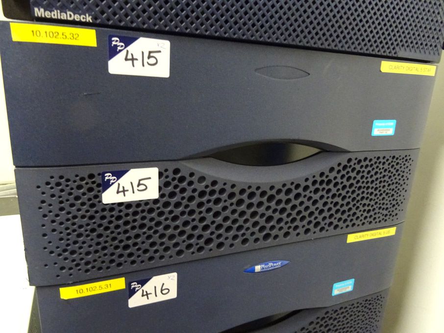 2x Pixel Power H105 CLARITY broadcasting editing p...