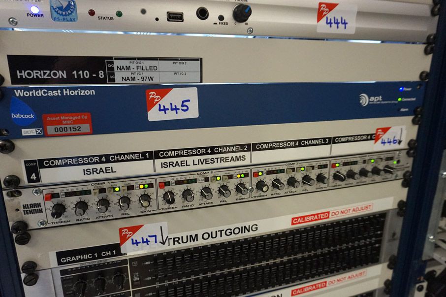 Klark Teknik DN504 quad comp limiter