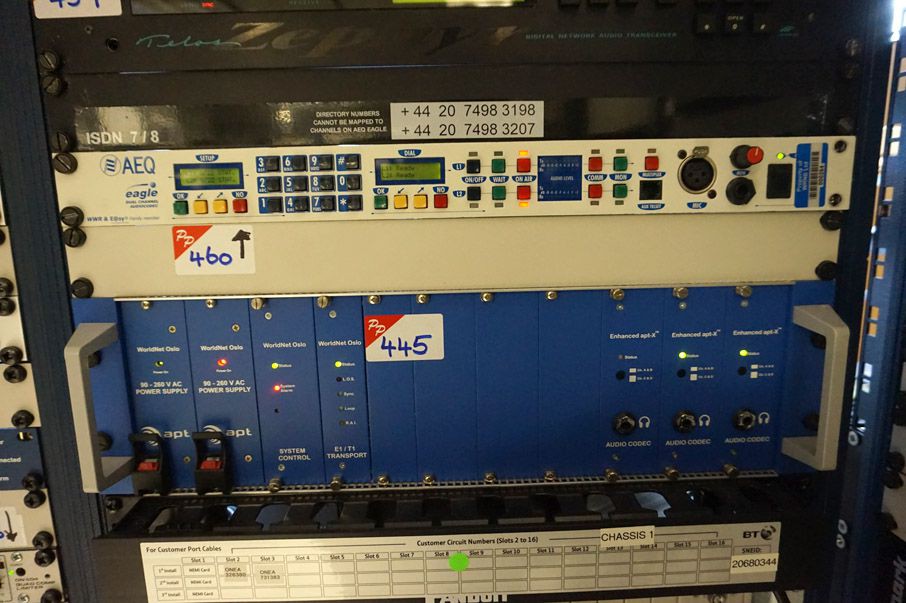 AEQ Eagle dual channel audio codec