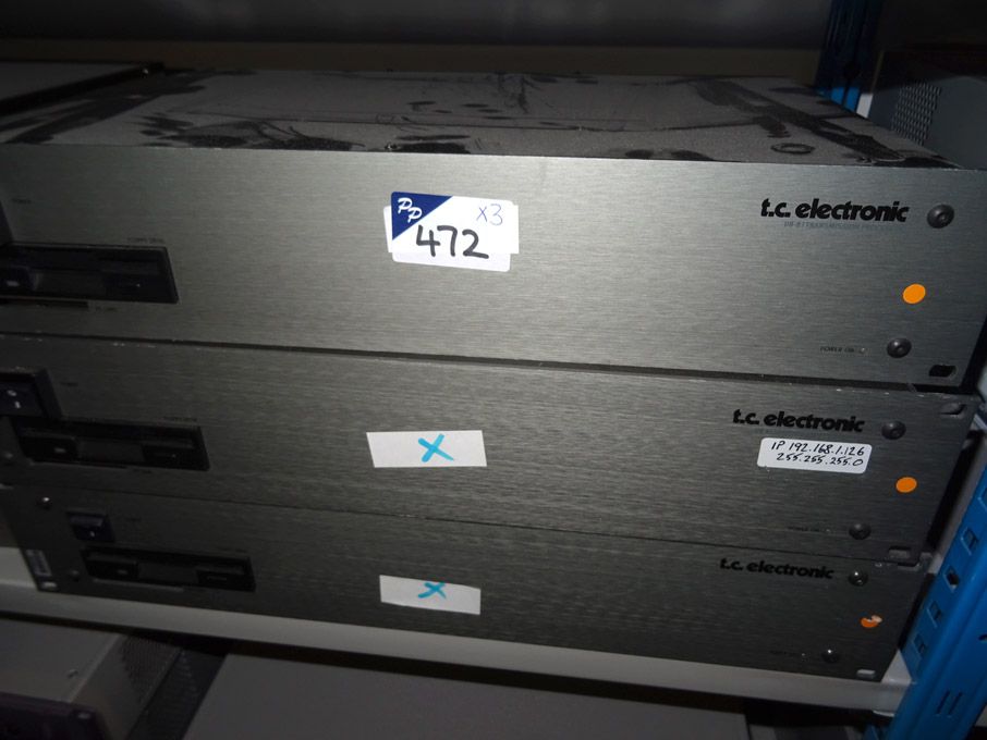 3x TC Electronics DB-8 transmission processor