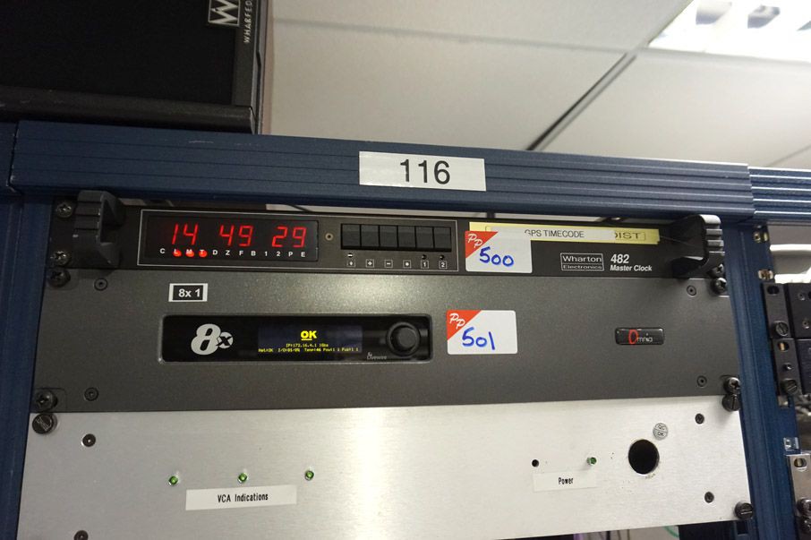 Wharton Digital Systems 482 master clock