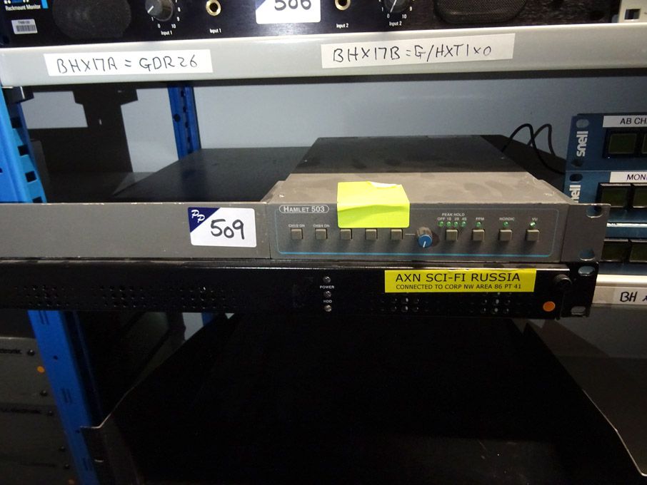 Hamlet 503 serial digital audio monitor