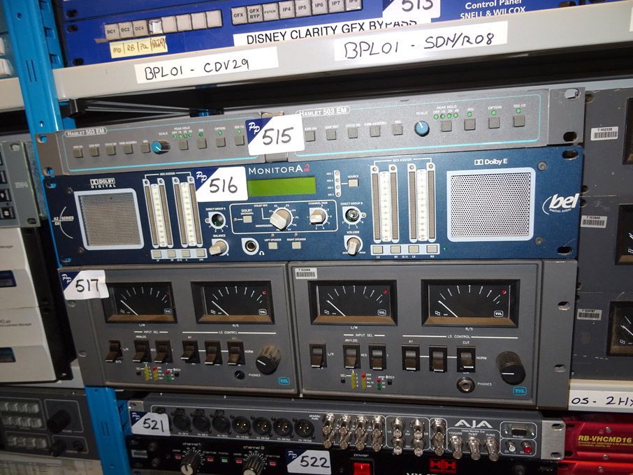 TSL rack type audio monitor