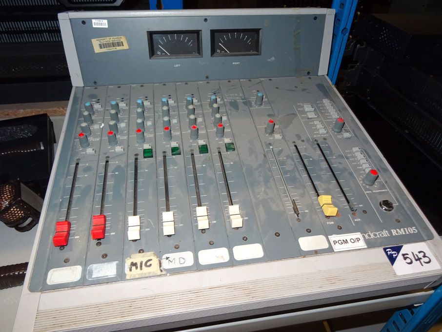 Soundcraft RM105 audio mixer