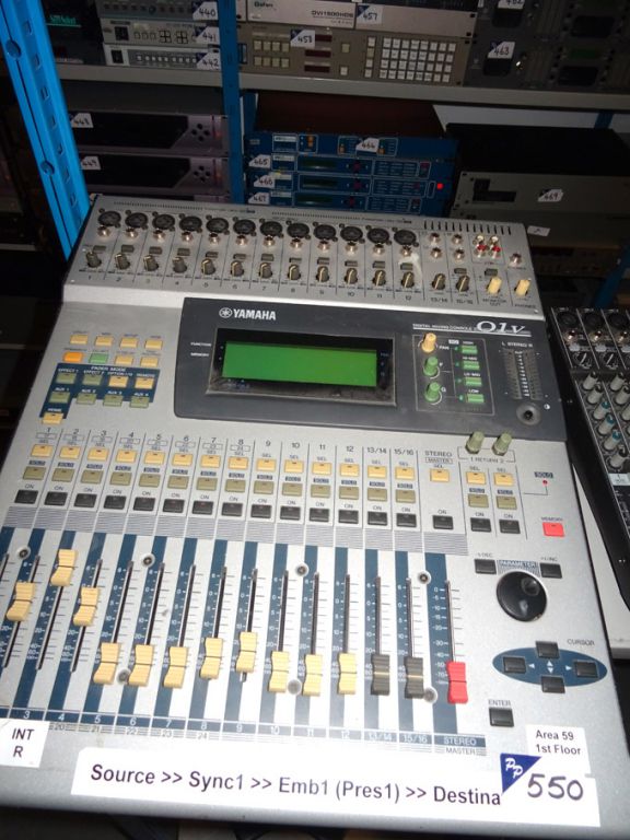 Yamaha 01V digital mixing console
