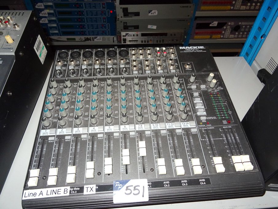 Mackie 1402-VLZ Pro 14 channel mic/line mixer