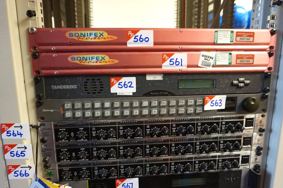 Black Magic Design SDI router panel